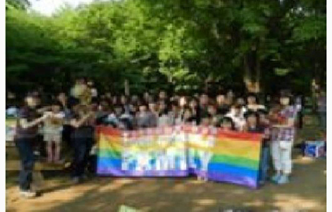 石坂わたるの活動:にじいろ家族のピクニックの写真