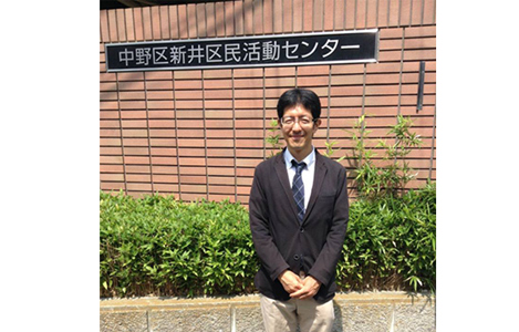 新井区民活動センターにてお茶会をしました。