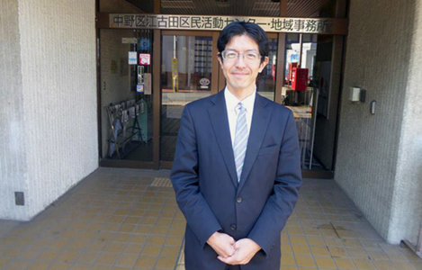 石坂わたるの活動:江古田区民活動センターにてお茶会をしました。