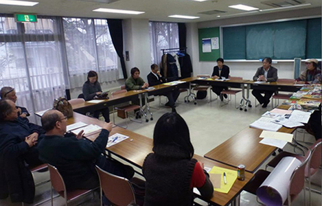 石坂わたるの活動：中野の歴史について（中野区学芸員比田井さんと、地域学習教会の中村さんを招いての学習会）